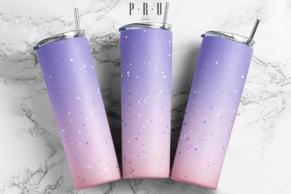 Gradient Star Sublimation Graphics for Crafts