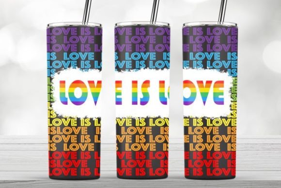 Love is Love Tumbler LGBTQ Tumbler Wrap