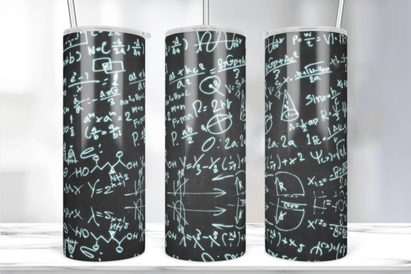 Math Teacher Trigonometry Tumbler Wrap Graphics