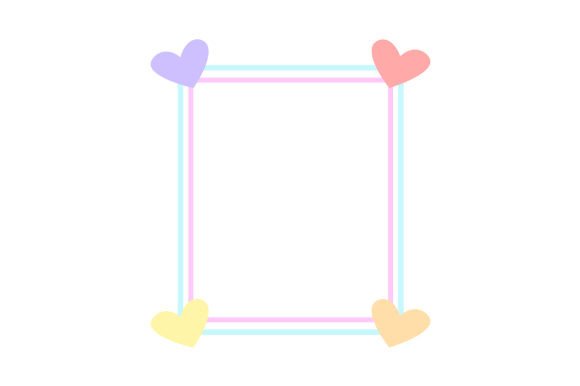 Pastel Goth Valentine’s Frames Crafts